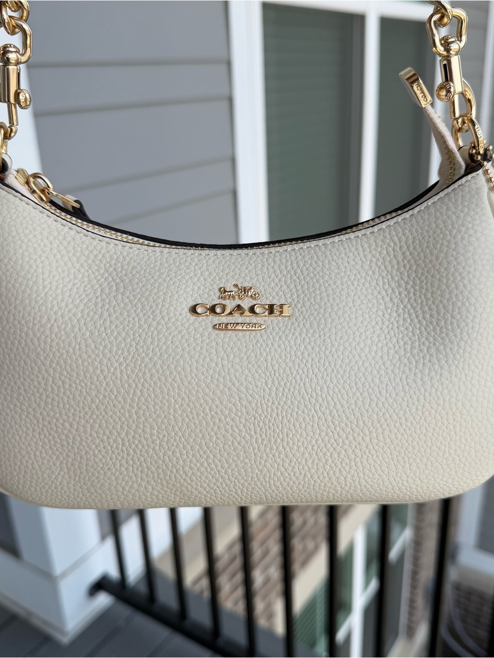 Coach Teri Leather white Shoulder Bag - Picture 2 of 8